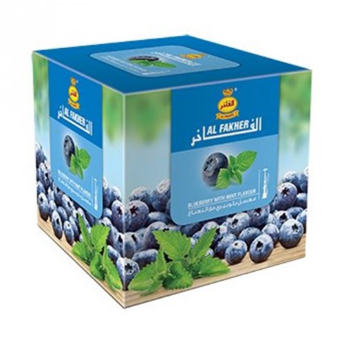 Табак Al-Fakher Голубика с мятой (Blueberry with mint), 1000 грамм